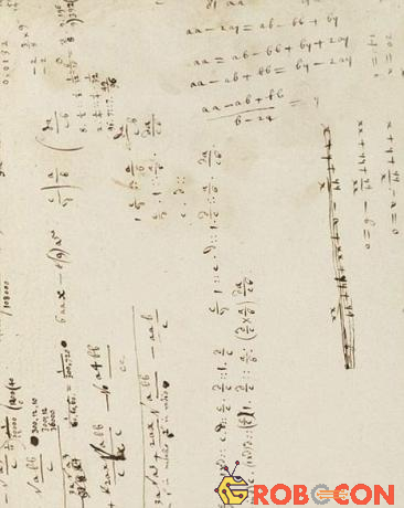 Tiết lộ bản thảo viết tay toán học đầu tiên của Isaac Newton