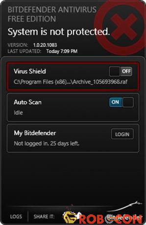 Bitdefender Antivirus Free Edition có thể dễ dàng tải xuống và cài đặt trong khoảng thời gian ngắn