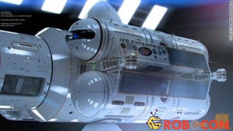 Hình ảnh về IXS Enterprise - Tàu vũ trụ có tốc độ nhanh hơn ánh sáng