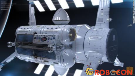 Hình ảnh về IXS Enterprise - Tàu vũ trụ có tốc độ nhanh hơn ánh sáng