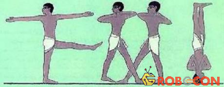 Môn thể dục nhịp điệu của người Ai Cập cổ đại xưa