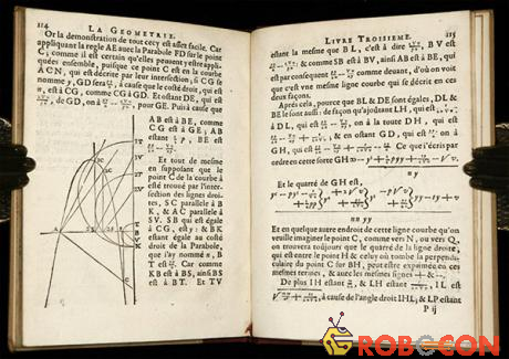 Một ấn bản tác phẩm La Géométrie của Descartes​