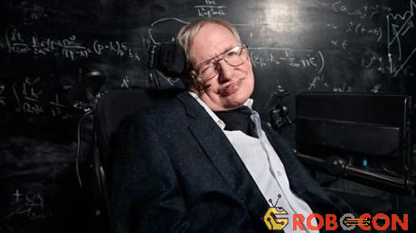 Nhà vật lý Hawking.