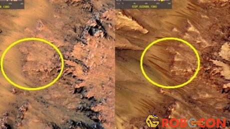 Cận cảnh những vết tích cho thấy dòng nước tồn tại trên Sao Hỏa