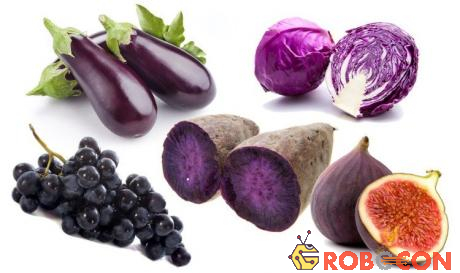 Người hay ăn rau và hoa quả màu tím thường xuyên sẽ giảm được nguy cơ bị huyết áp cao.