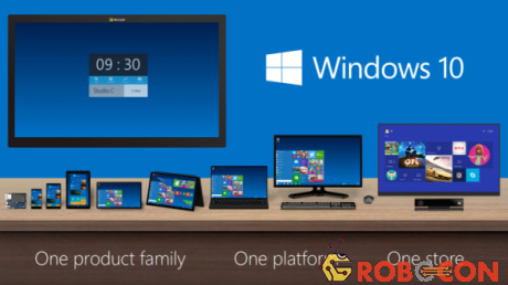 Windows 10 có khả năng hoạt động trên nhiều loại thiết bị như smartphone, máy tính bảng và máy tính để bàn