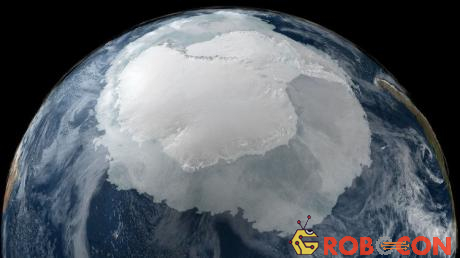 Vật thể được cho là thiên thạch ẩn dưới lớp băng Nam Cực có đường kính 243km.