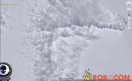 Cầu thang khổng lồ ở Nam Cực là tác phẩm của người ngoài hành tinh?