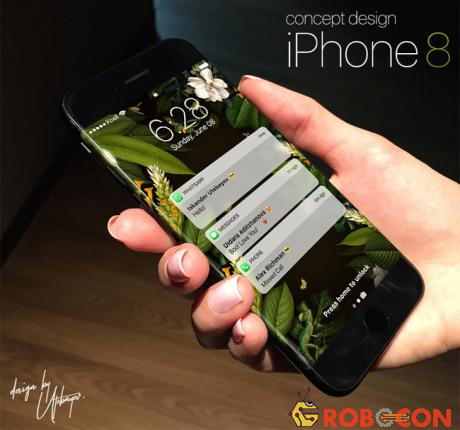 Bản thiết kế iPhone 8 vừa chân thực vừa mới mẻ này đang thu hút được rất nhiều sự chú ý từ người hâm mộ Apple.