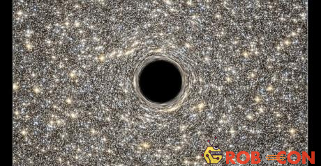 Các nhà nghiên cứu đã tính toán được rằng cụm sao này phải chứa một hố đen có khối lượng trung bình