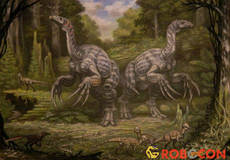 Therizinosauridae thuộc nhóm khủng long chân thú.