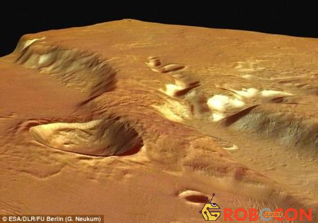 Kết cấu Medusa Fossae trên sao Hỏa