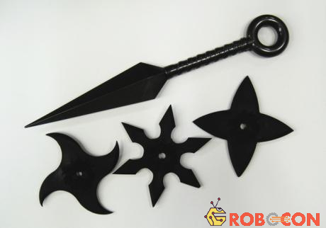 Loại vũ khí của ninja này có nhiều hình dạng và kiểu dáng khác nhau.
