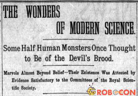Bài viết được đăng trên tạp chí Boston vào 8/12/1895