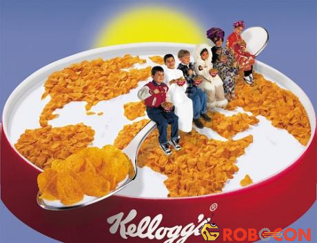 Ngũ cốc ăn sáng Kellogg. 
