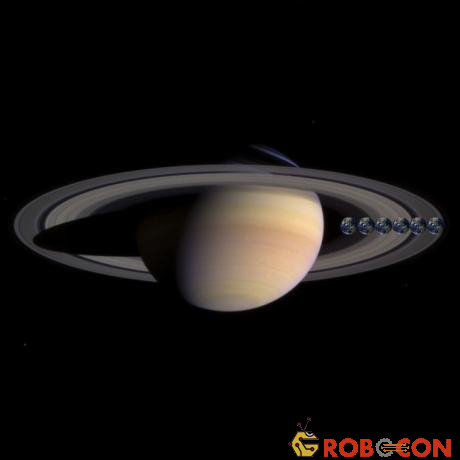 Vành đai Sao Thổ được coi là vành đai mở rộng nhất trong mọi hành tinh của hệ Mặt trời mà.