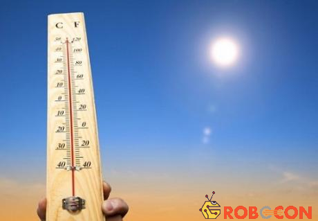 Nhiệt độ xác định sự phát xạ nhiệt phát ra từ một bề mặt