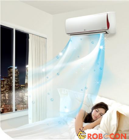 Hệ thống làm lạnh giúp điều hòa không khí
