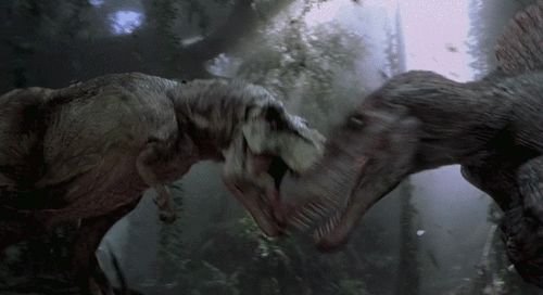 T-rex đực và cái rất thích... cọ mũi vào nhau khi làm 