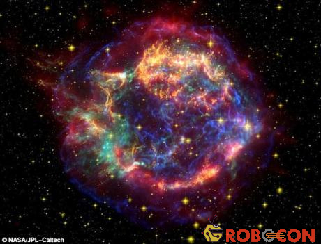 Hình ảnh siêu tân tinh trong vũ trụ