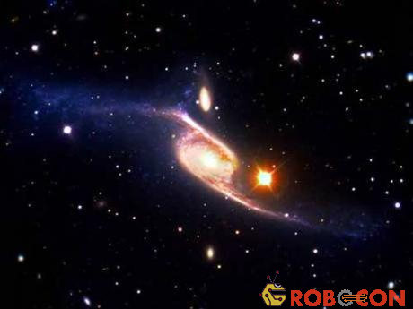 Phát hiện thiên hà xoắn ốc nuốt 5 dải ngân hà