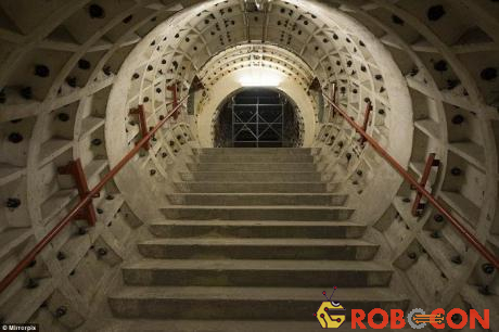 Tổ hợp 1300 đường hầm nằm sâu 30m dưới lòng đất.