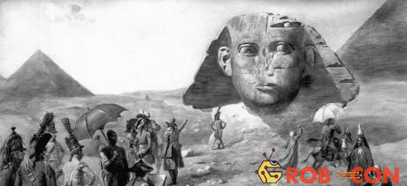 Napoleon là người tò mò về những bí ẩn về Pharaoh, Kim tự tháp của đất nước Ai Cập huyền bí.