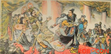 Kinh Kha hành thích Tần Thủy Hoàng nhưng thất bại.