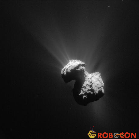 Hình ảnh toàn cảnh sao chổi 67P/Churyumov-Gerasimenko được chụp bởi tàu Rosetta.