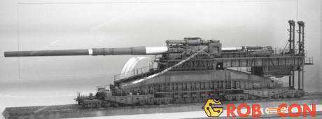 Khẩu siêu pháo lớn nhất thế giới Gustav