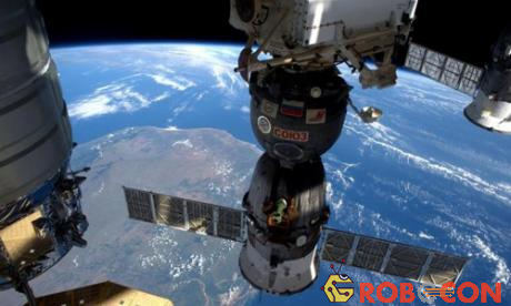 Hình ảnh nhìn từ Trạm vũ trụ ISS. Ảnh: Reuters