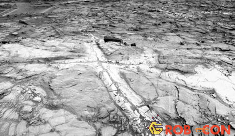 Các lớp đá trên sao Hỏa.