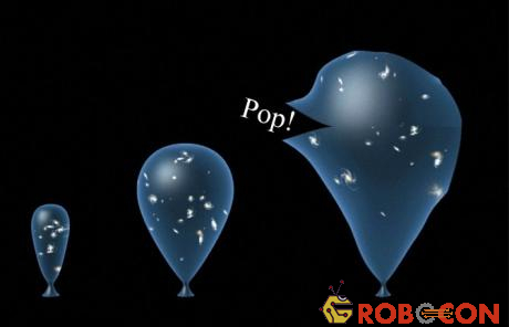 Một minh họa vui về lý thuyết vũ trụ mới: Pop.