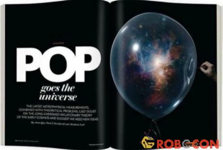 Nghiên cứu mới về vũ trụ với tựa đề: Pop goes the universe.