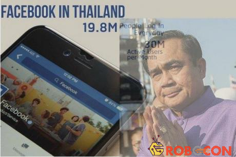 Facebook doi mat nguy co dong cua tai Thai Lan hinh anh 1