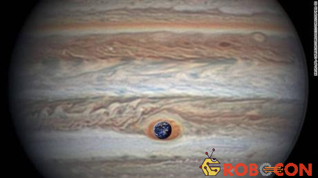 Tàu Juno của NASA ghi lại những hình ảnh tuyệt đẹp về Sao Mộc. 