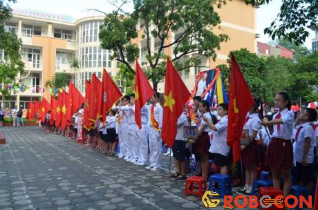 Lễ khai giảng năm học mới ở Việt Nam.