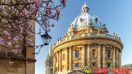 ĐH Oxford - một trong những trường ĐH hàng đầu thế giới.