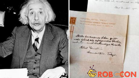 Thiên tài vật lý Albert Einstein.
