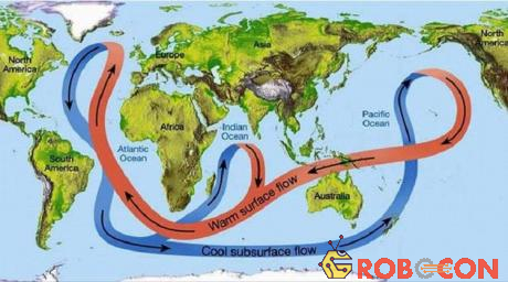 Băng biển ảnh hưởng đến thời tiết trên toàn thế giới thông qua hoàn lưu khí quyển và dòng hải lưu.