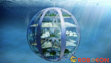 Con người có thể sống trong những thành phố dưới nước trong tương lai.
