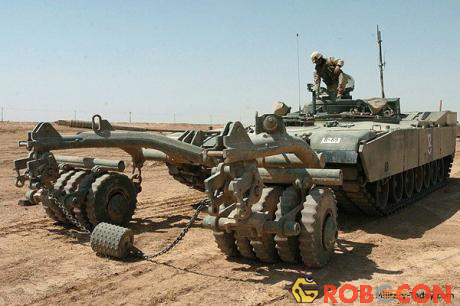 Xe rà phá mìn chuyên dụng M1 Panther II.