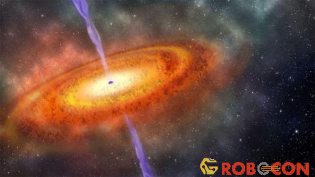 Hố đen khổng lồ vừa được phát hiện cách chúng ta tới 13,1 tỷ năm ánh sáng.