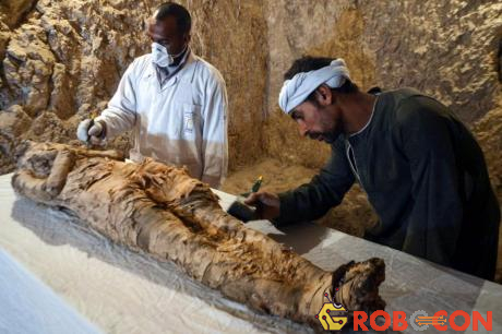 Phát hiện xác ướp Ai Cập 3.500 năm “gần như hoàn hảo” - 1
