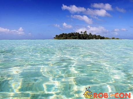 Nam Keeling là quần đảo san hô hình thành từ 24 hòn đảo nhỏ nằm cạnh Ấn Độ Dương và tuyến hàng hải biển Đông. Nó là nơi sinh sống của 600 người châu Âu và người Malay. Ảnh: News Limited
