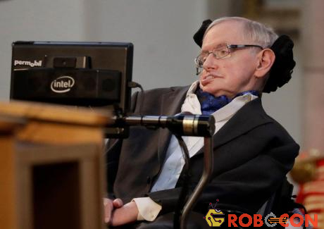 Thiên tài vật lý Stephen Hawking.
