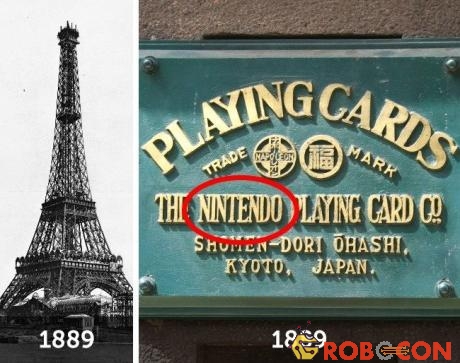 Nintendo và tháp Eiffel - thứ nào có trước?