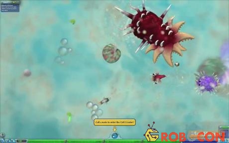 Spore - trò chơi giả lập quá trình tiến hóa.