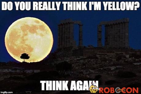 Mặt trăng thực sự có màu gì? 