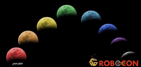 Mặt trăng thực sự có màu gì? 
